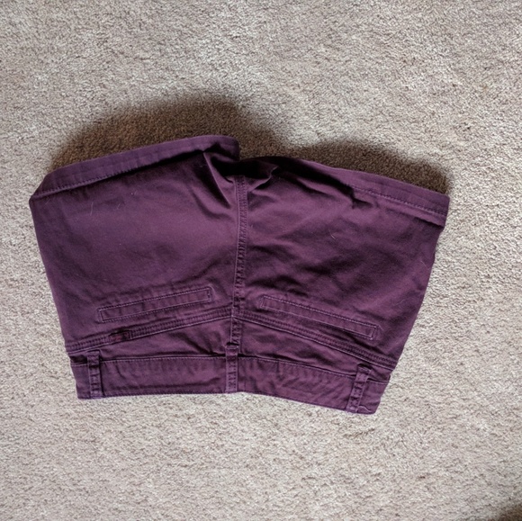 Unionbay purple short shorts 3 - Picture 3 of 4